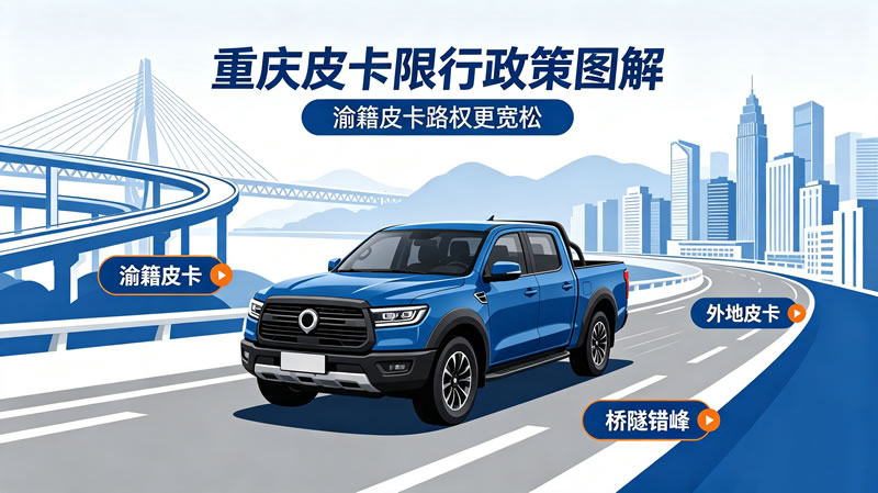 重庆市现行皮卡限行政策（截至2026年7月）