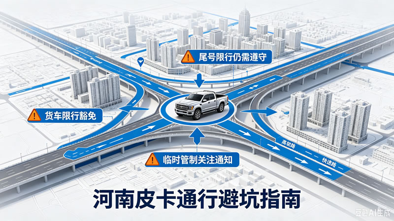 河南省皮卡限行政策完整版（2026 最新）全省皮卡全面解禁