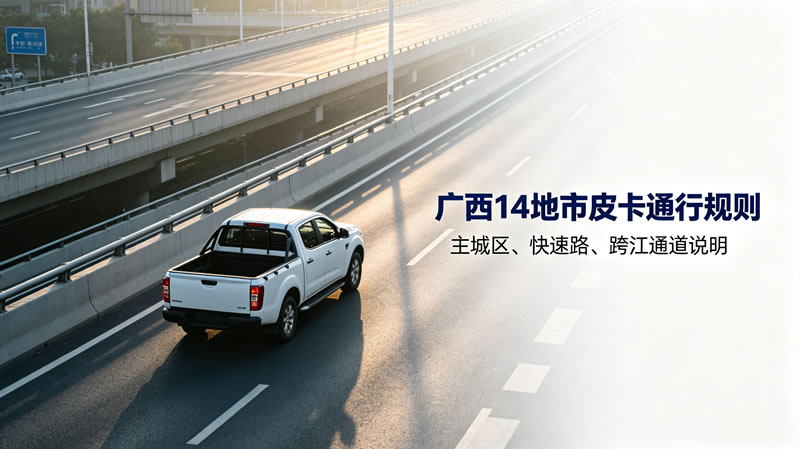 广西壮族自治区皮卡车限行政策汇总（14 地市通行规则）