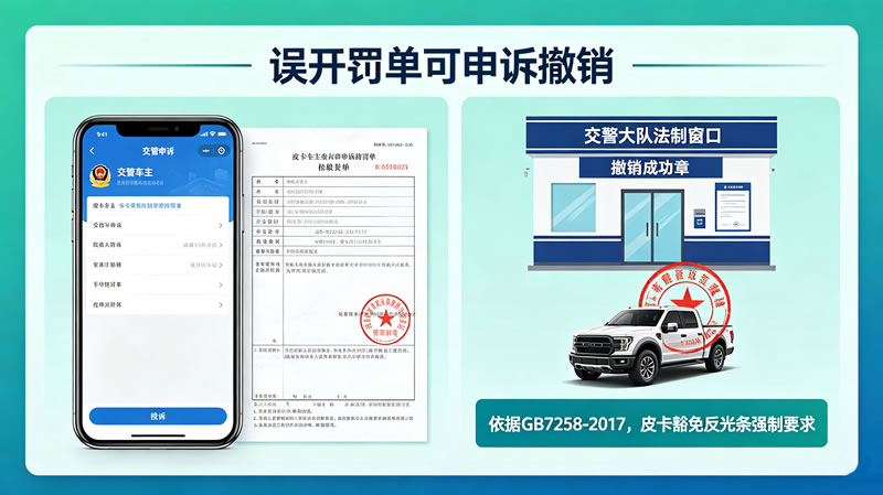皮卡未粘贴反光条被拦怎么办4.jpg