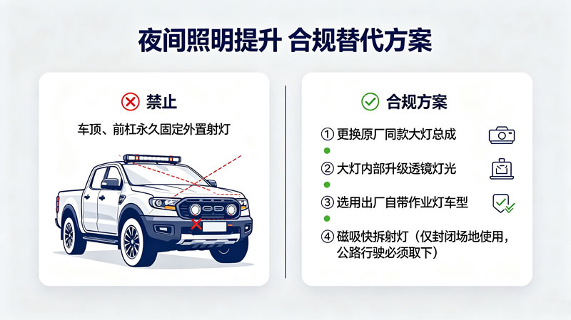 皮卡加装射灯合法吗4.jpg