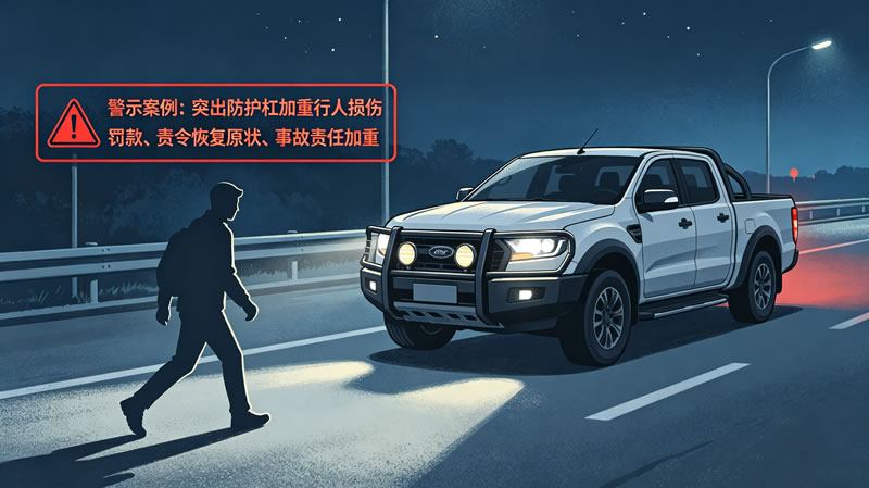 皮卡车加装防护杠是否合法3.jpg