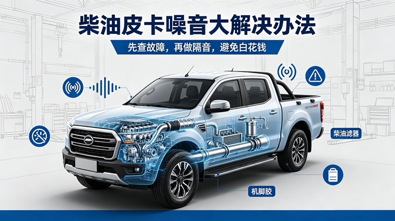 柴油皮卡噪音大的处理方法1.jpg