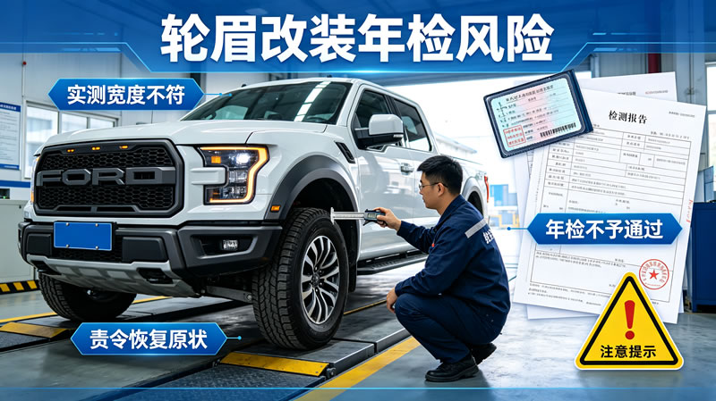 皮卡车改装轮眉是否违法3.jpg