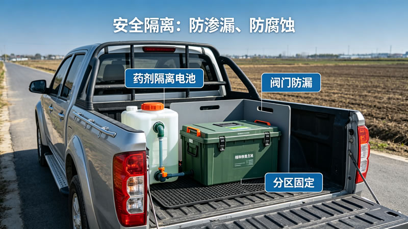 皮卡车装载植保无人机合规操作及药剂水箱选择要点4.jpg