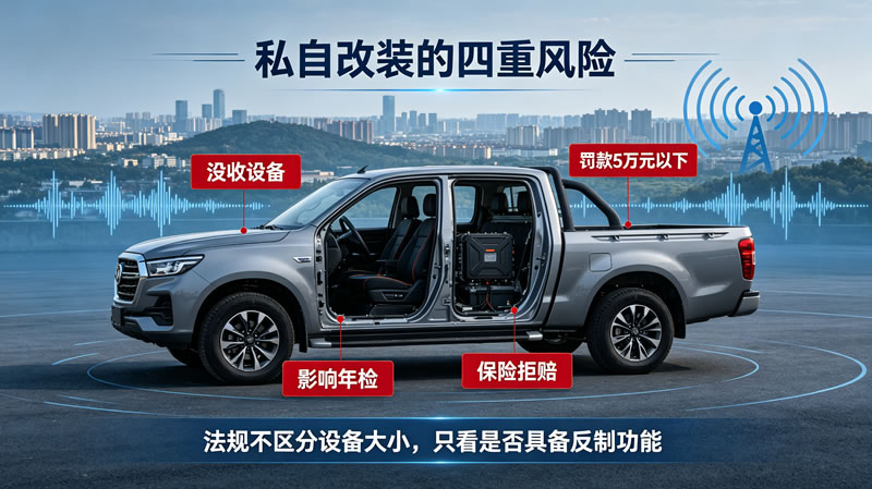 皮卡车改装无人机反制设备违法吗2.jpg