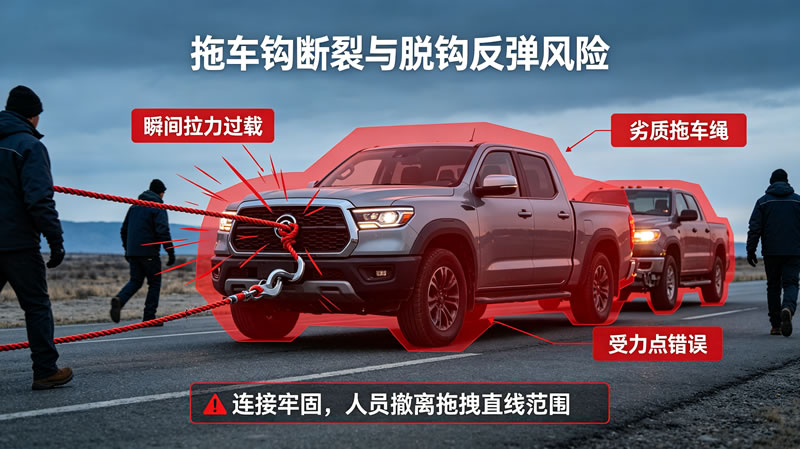 皮卡车帮别人拖车救援注意事项2.jpg