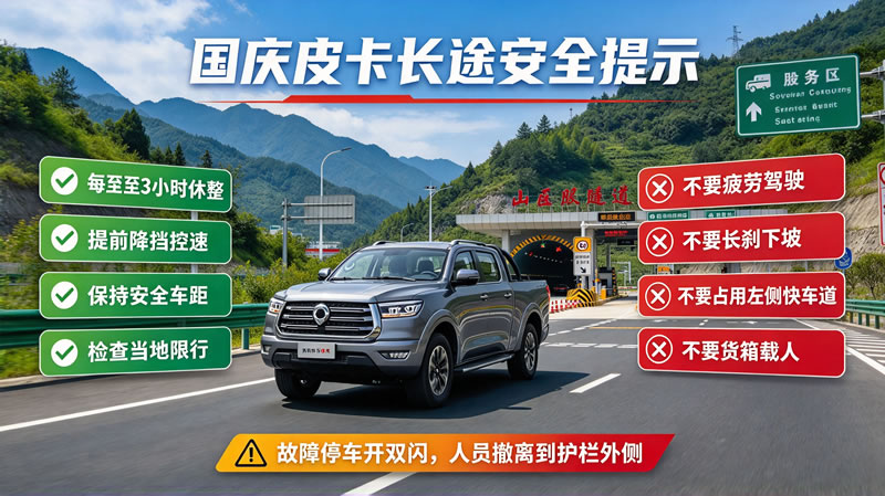 皮卡车国庆节出行注意事项4.jpg
