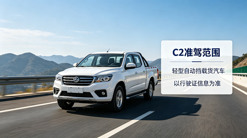 C2驾照可以开皮卡车吗2.jpg