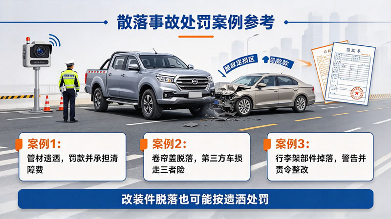 皮卡车货物、改装件高速散落处理3.jpg