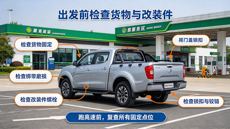 皮卡车货物、改装件高速散落处理4.jpg