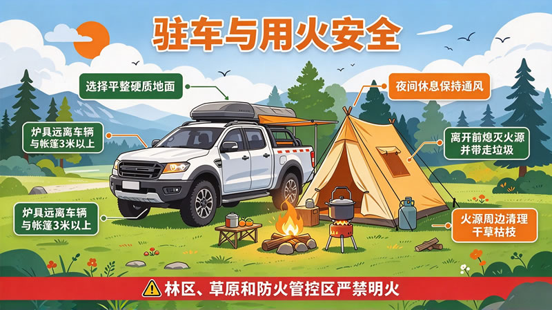 皮卡车露营场景使用建议和注意事项4.jpg
