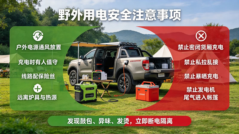 皮卡车露营场景使用建议和注意事项3.jpg